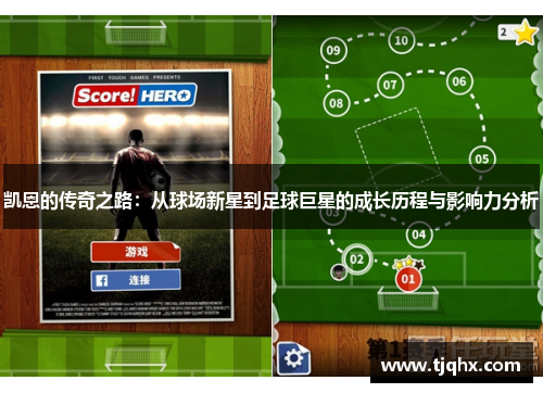 凯恩的传奇之路：从球场新星到足球巨星的成长历程与影响力分析